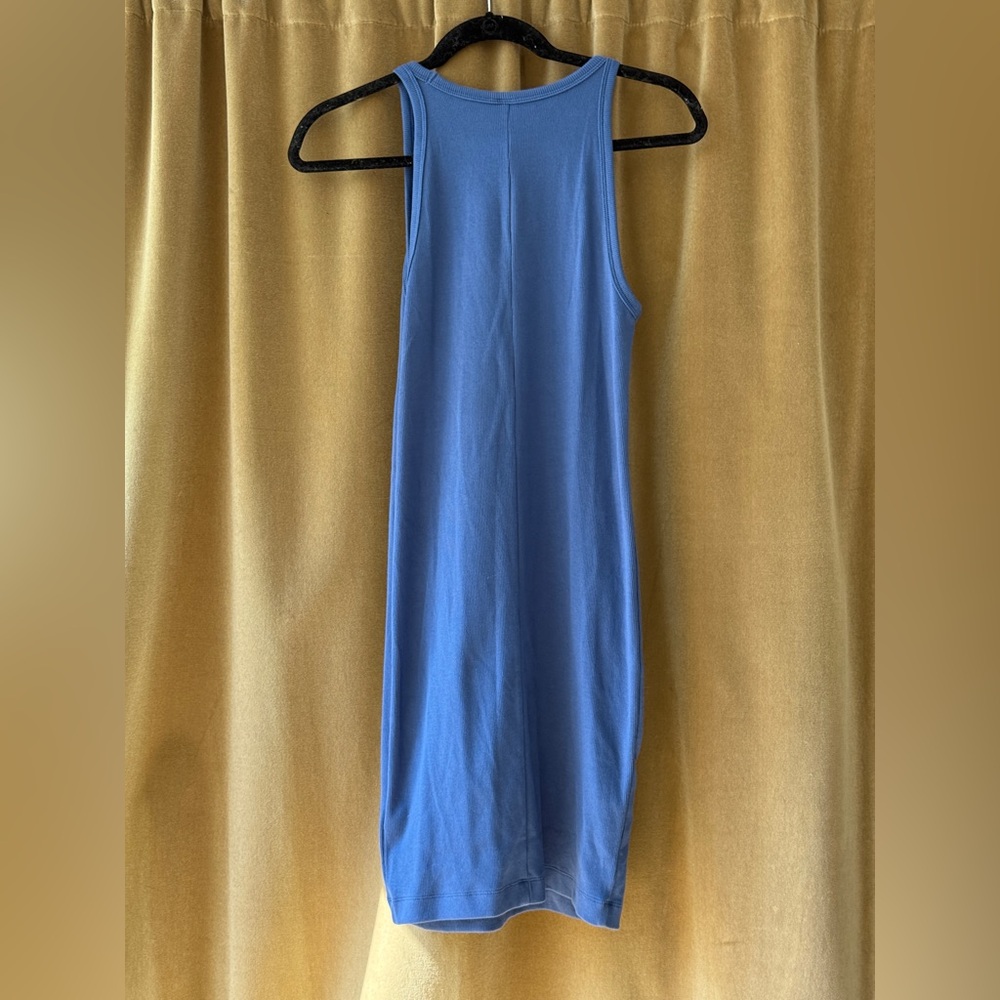 Old Navy Blue Knit Dress Size Medium - Picture 2 of 11